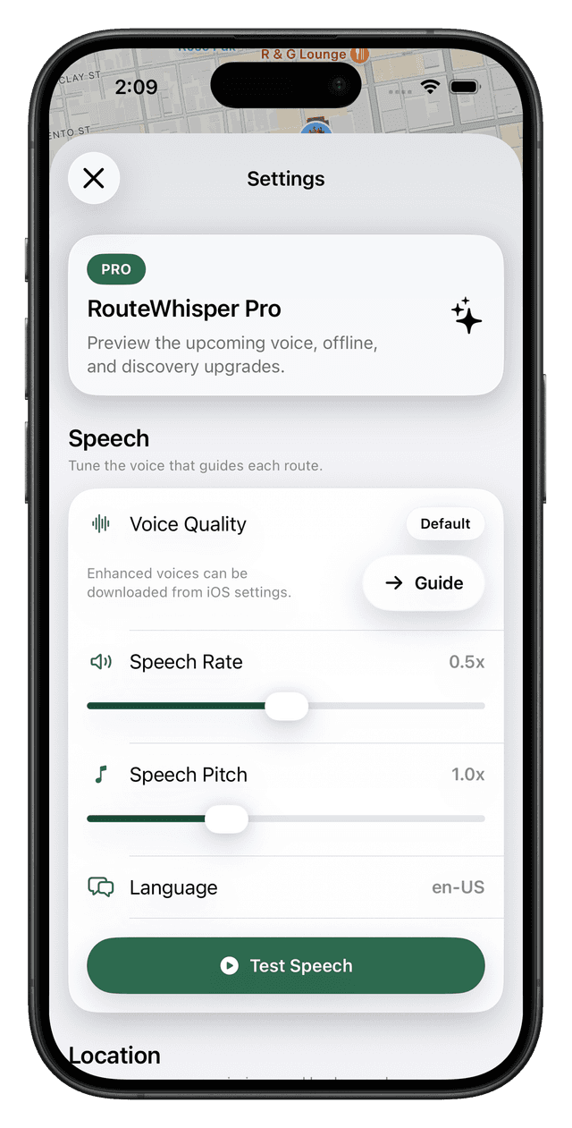 RouteWhisper Screenshot 3